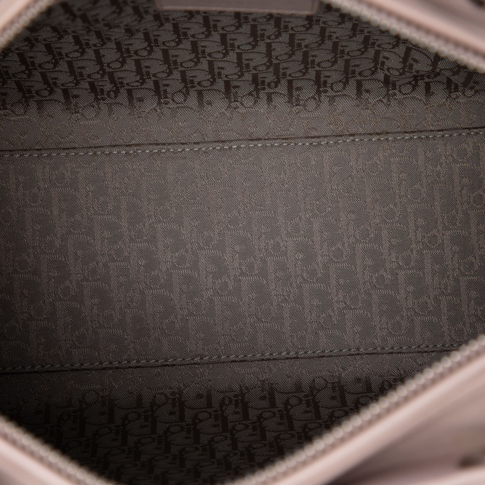Pre-Loved Dior Large Lambskin Cannage Lady Dior - Picture 4 of 7